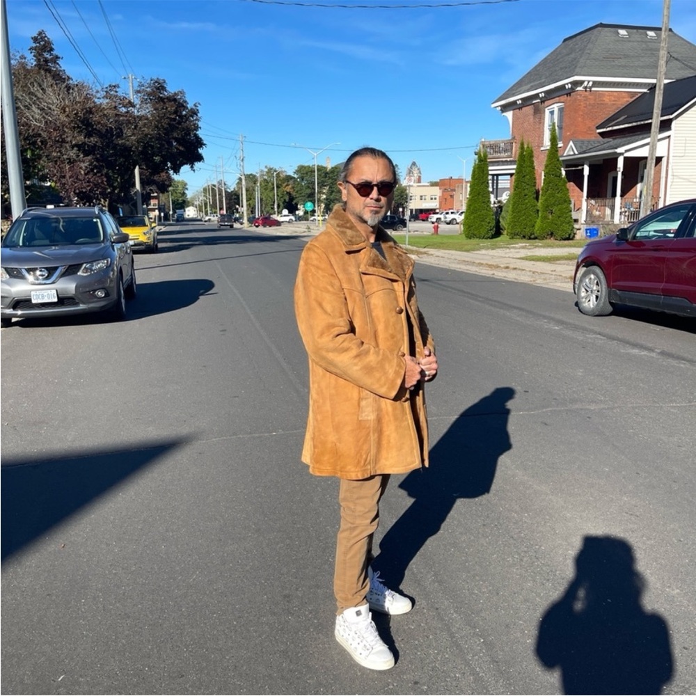 70s coat Vintage 1970's men's winter coat. Marked size
44.